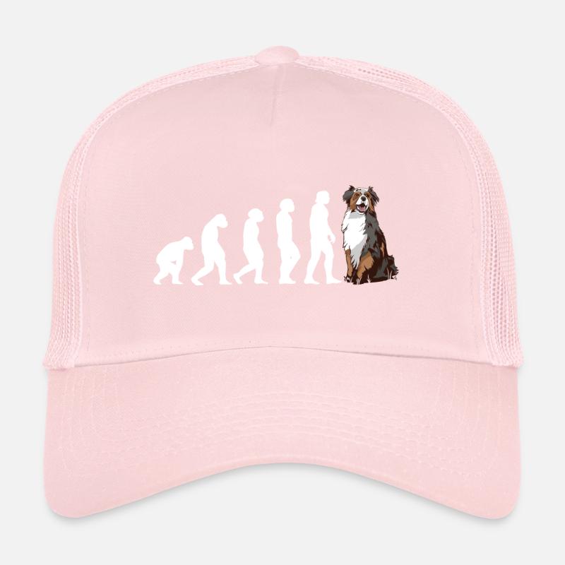 Évolution du chien Aussie Casquette trucker 