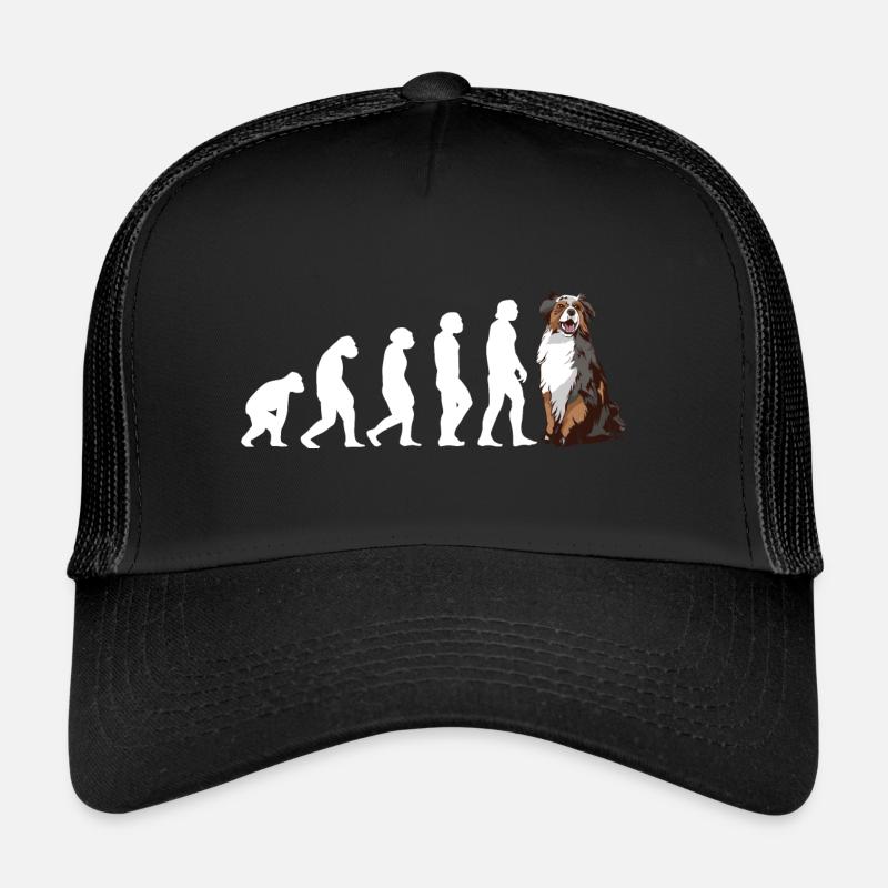 Dog Evolution Aussie - Trucker Cap - Schwarz/Schwarz