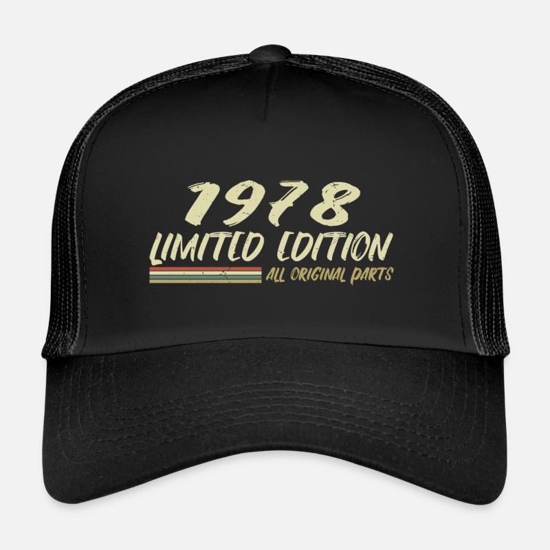 1978 Geburtstag Geschenkidee 1978 Trucker Cap