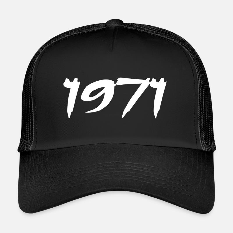 1971 54th Anniversary Gift 1971 Retro 1971 Trucker Cap