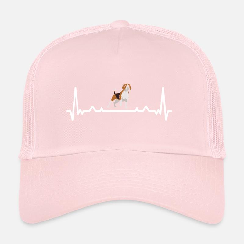 Heartbeat Beagle Trucker Cap