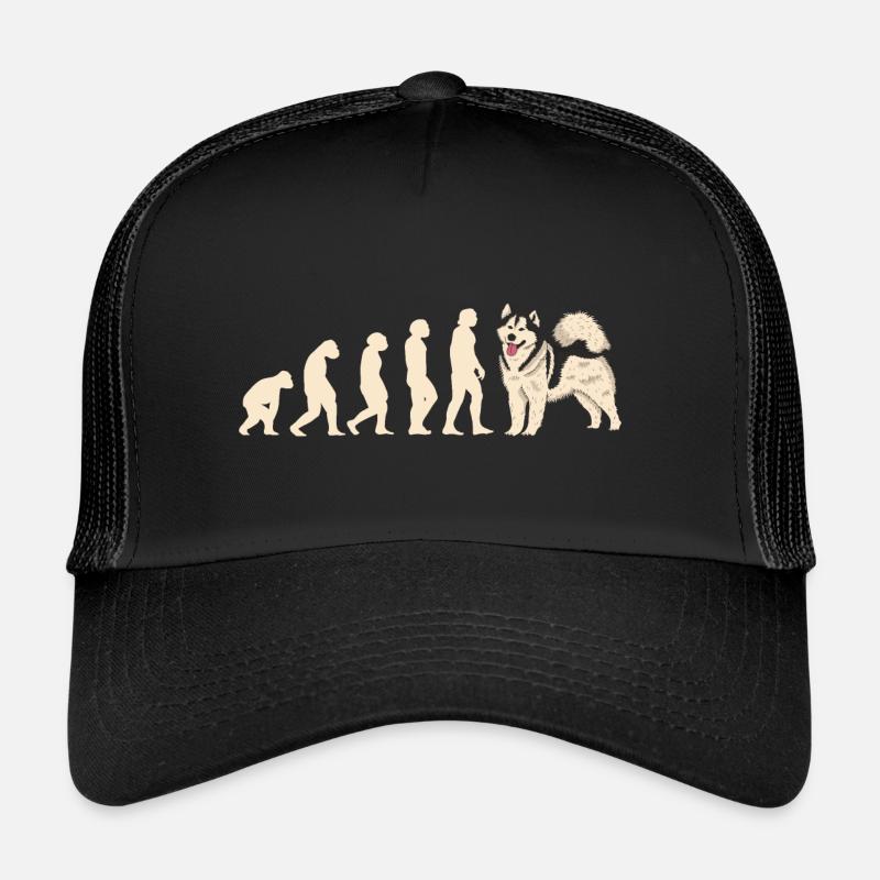 Evolution Alaskan Malamute Trucker Cap