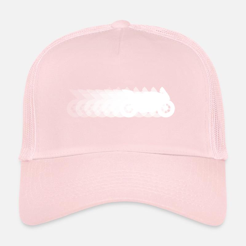 Motorcycle Shadow Moto Racing Machine Trucker Cap