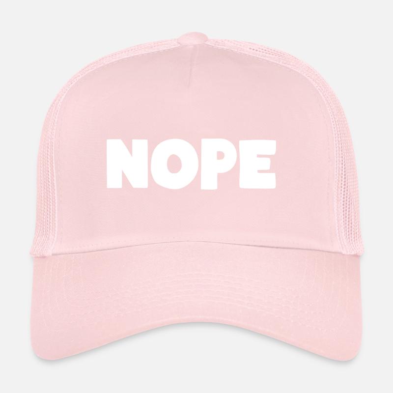 NOPE Trucker Cap