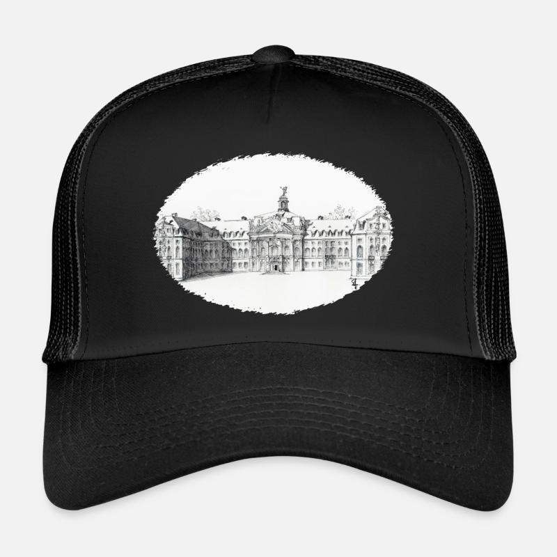 Château de Munster - Casquette trucker - noir/noir