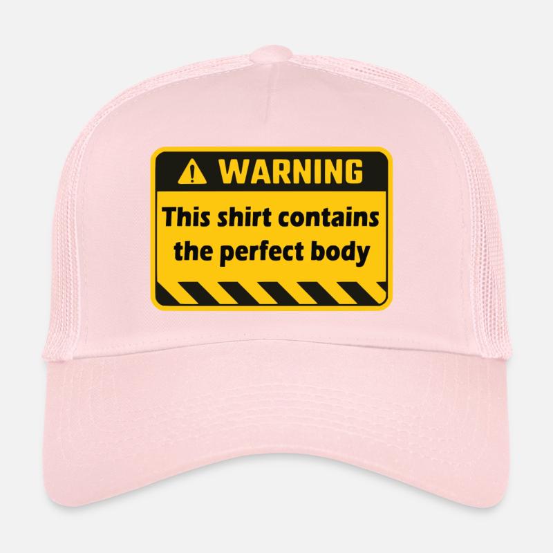 avertissement Casquette trucker 