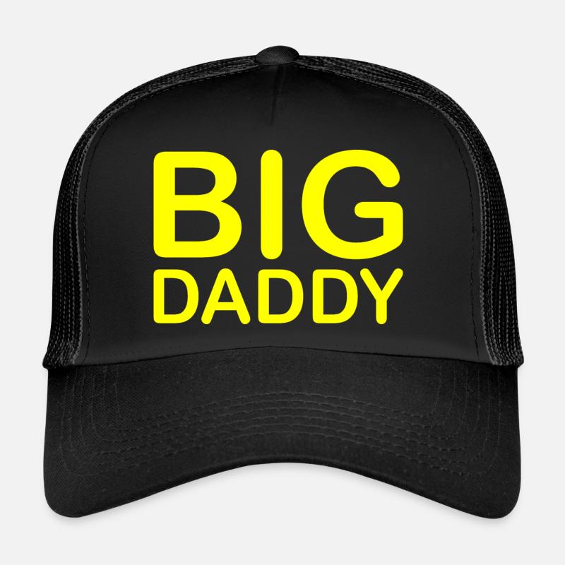 BIG DADDY - Trucker Cap - black/black