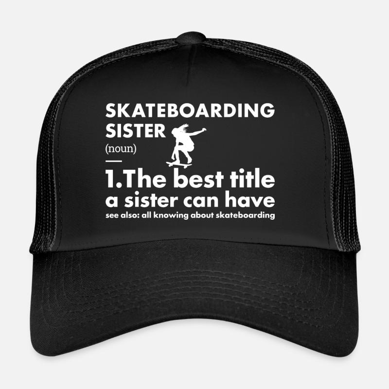 Sport Sister Skateboard Casquette trucker 