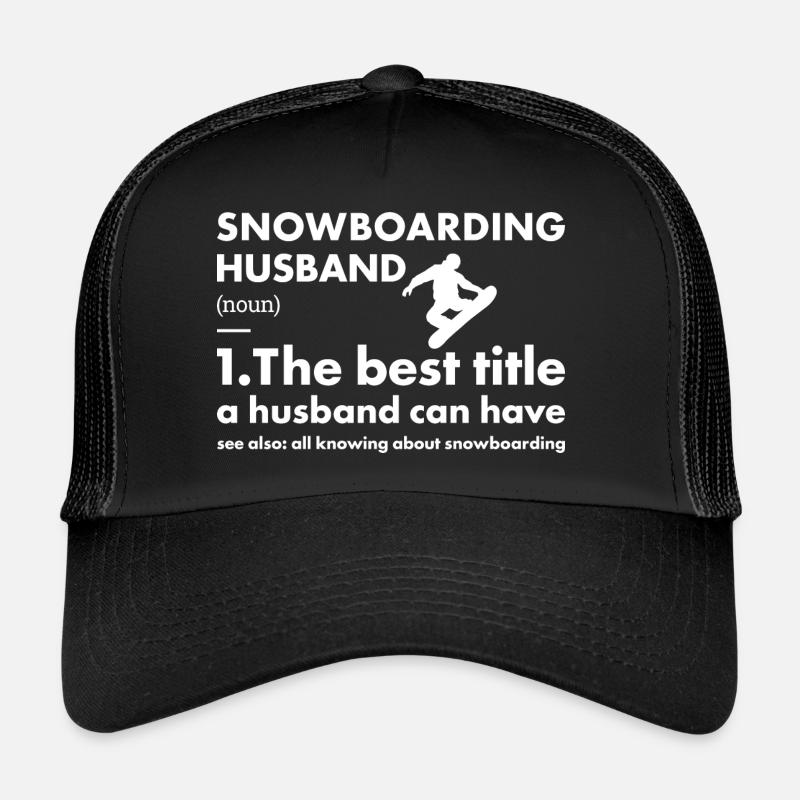 Sport Mari Snowboard Casquette trucker 