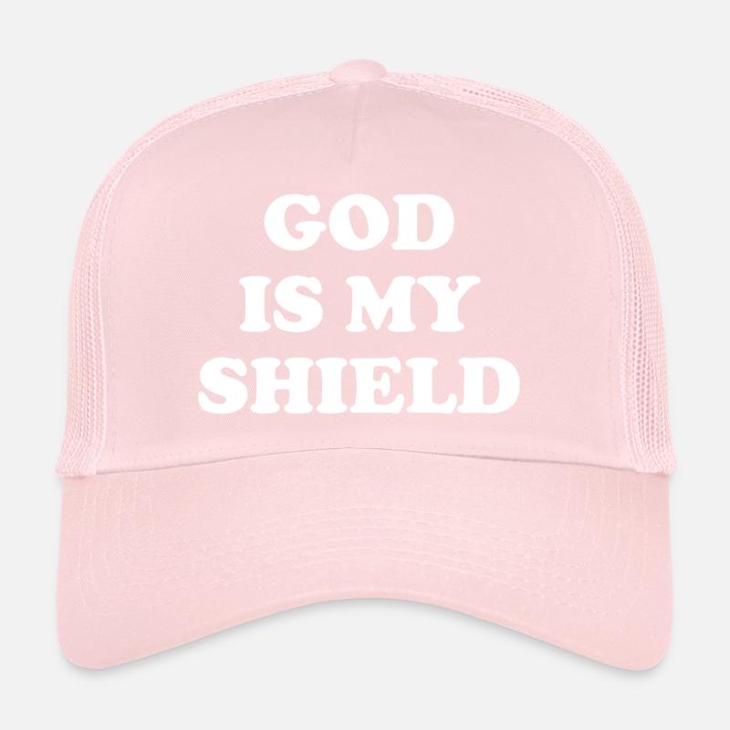 God Is My Shield Trucker Cap