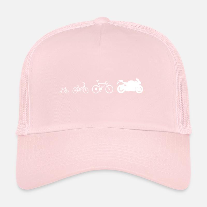 Evolution du motard moto moto Casquette trucker 