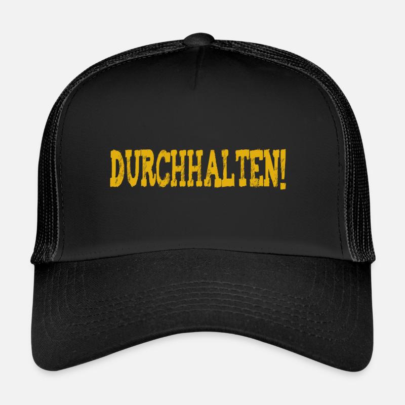 Durchhalten Trucker Cap
