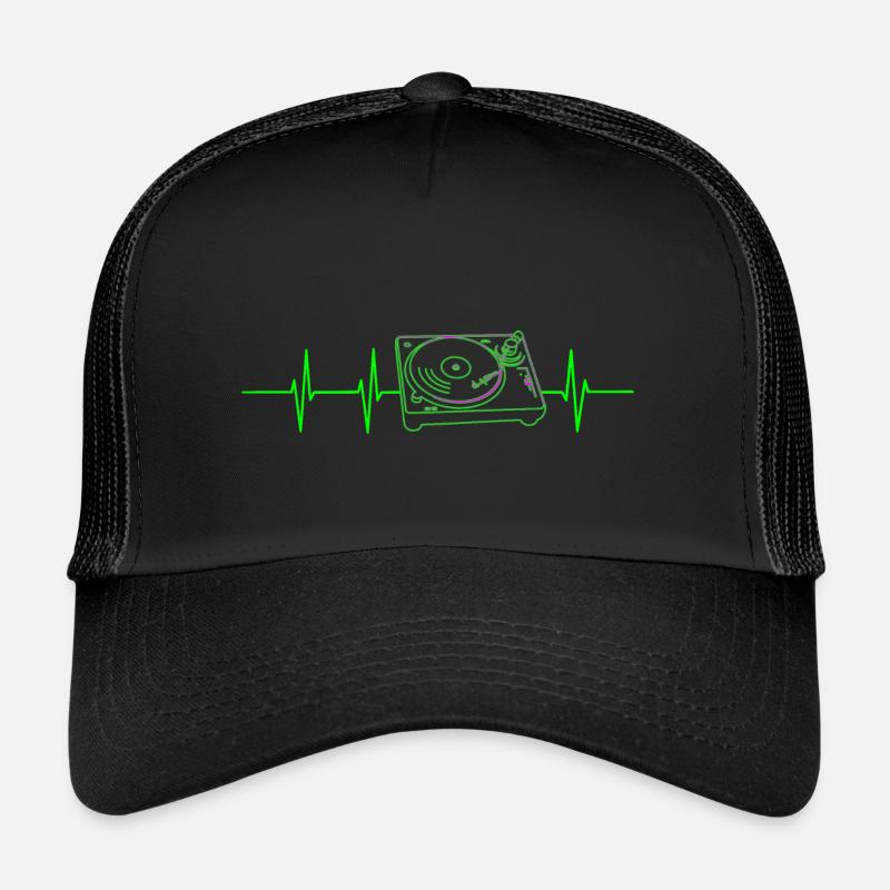 Fréquence de la platine vinyle Casquette trucker 