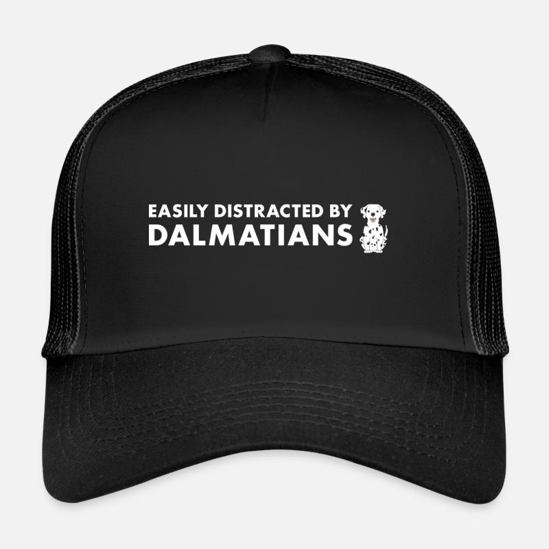 Facilement distrait par le dalmatien Casquette trucker 