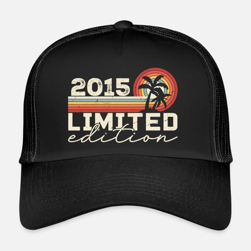 Jahrgang 2015 Retro 2015 Jubiläumsgeschenk Trucker Cap