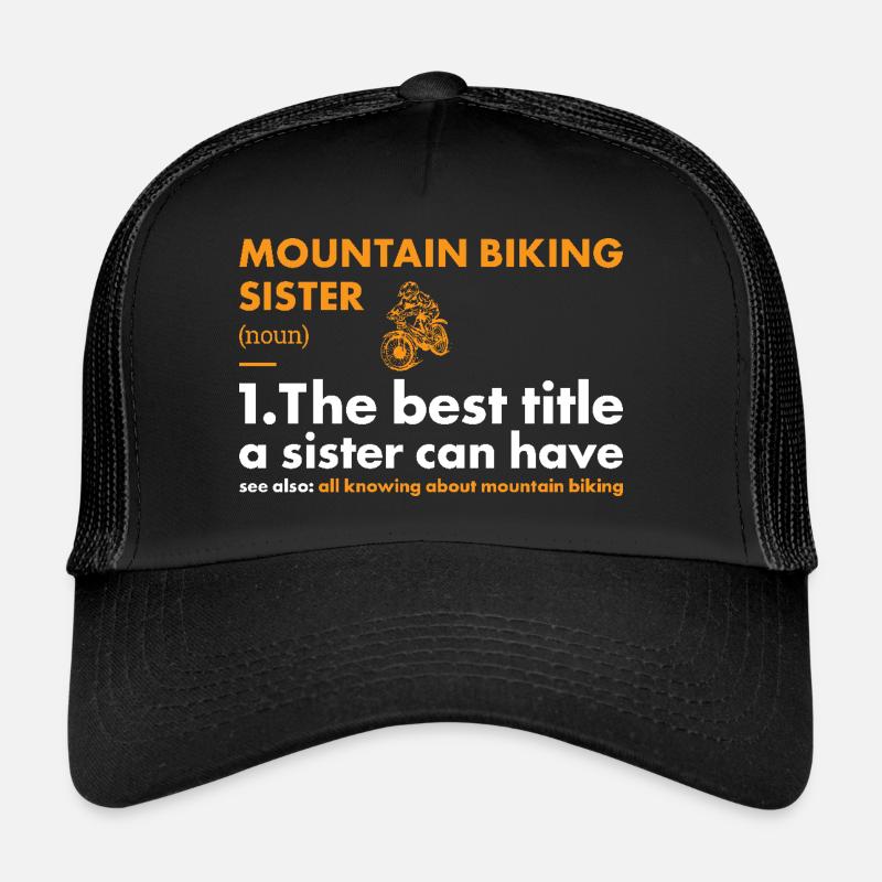 Biker Sister Définition VTT Casquette trucker 