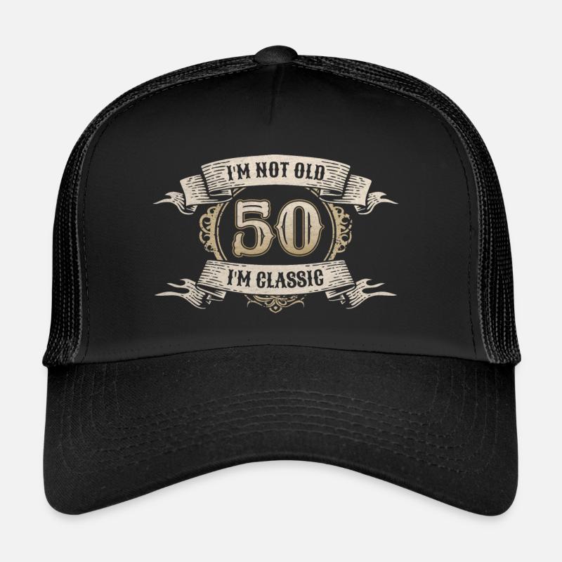 50 Jahre Ich bin nicht alt Ich bin klassisch 50. Geburtstag Trucker Cap