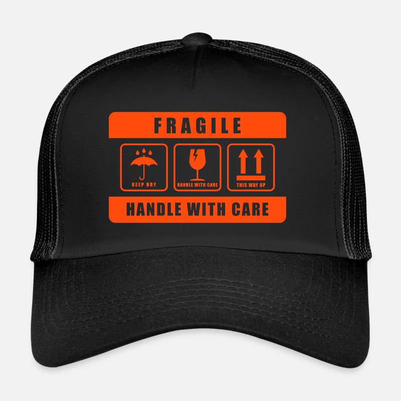 Zerbrechlich! Mit Vorsicht behandeln Trucker Cap