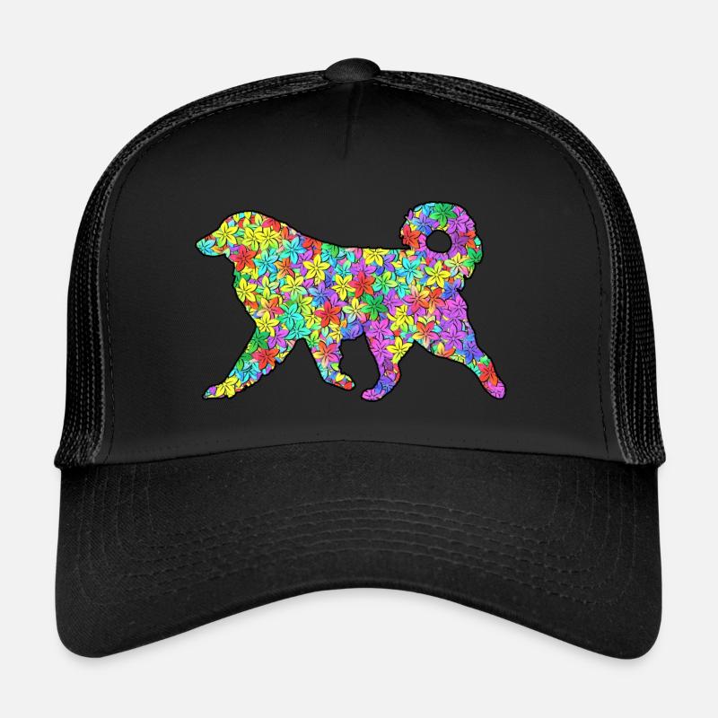Bouvier des Pyrénées, entièrement personnalisable à volonté Casquette trucker 