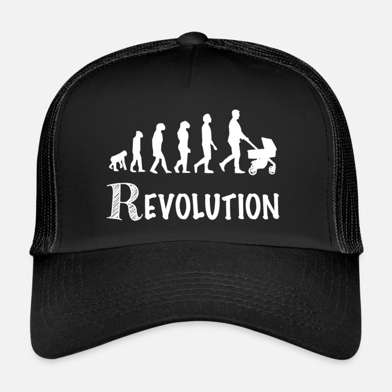 revolution daddy stroller birth Trucker Cap