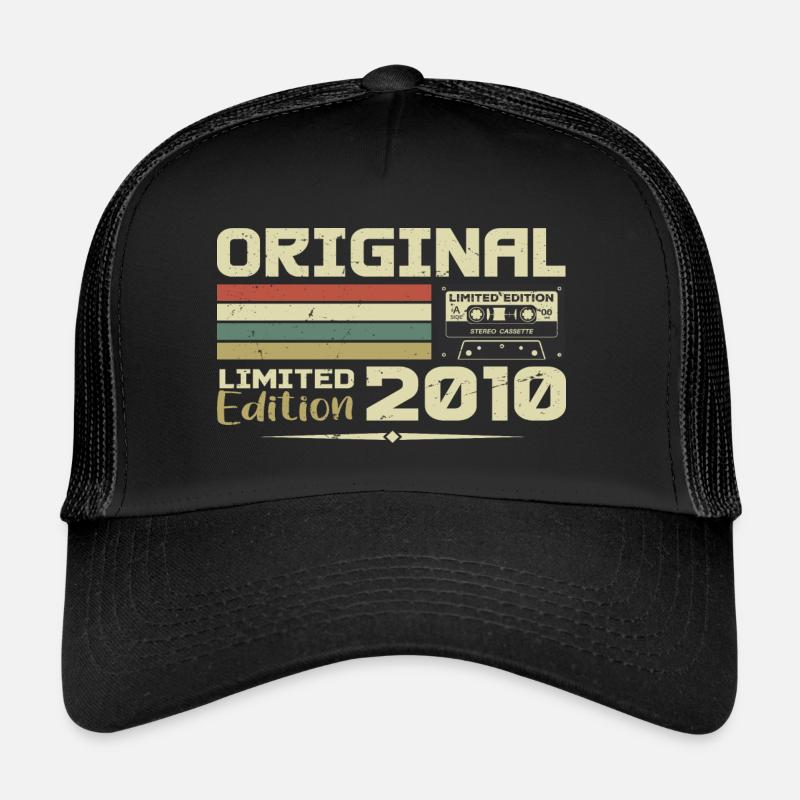 Retro 2010 Geburtstagsgeschenk Geboren im Jahr 2010 Original Trucker Cap