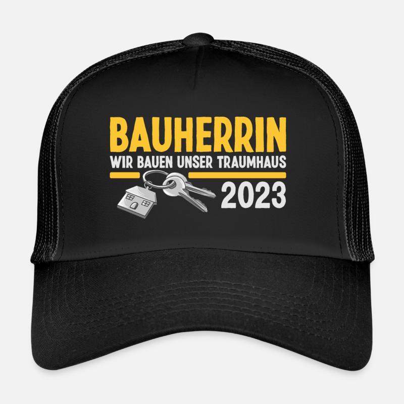Bauherrin 2023 Hausbau Eigenheim Bauleiterin Trucker Cap