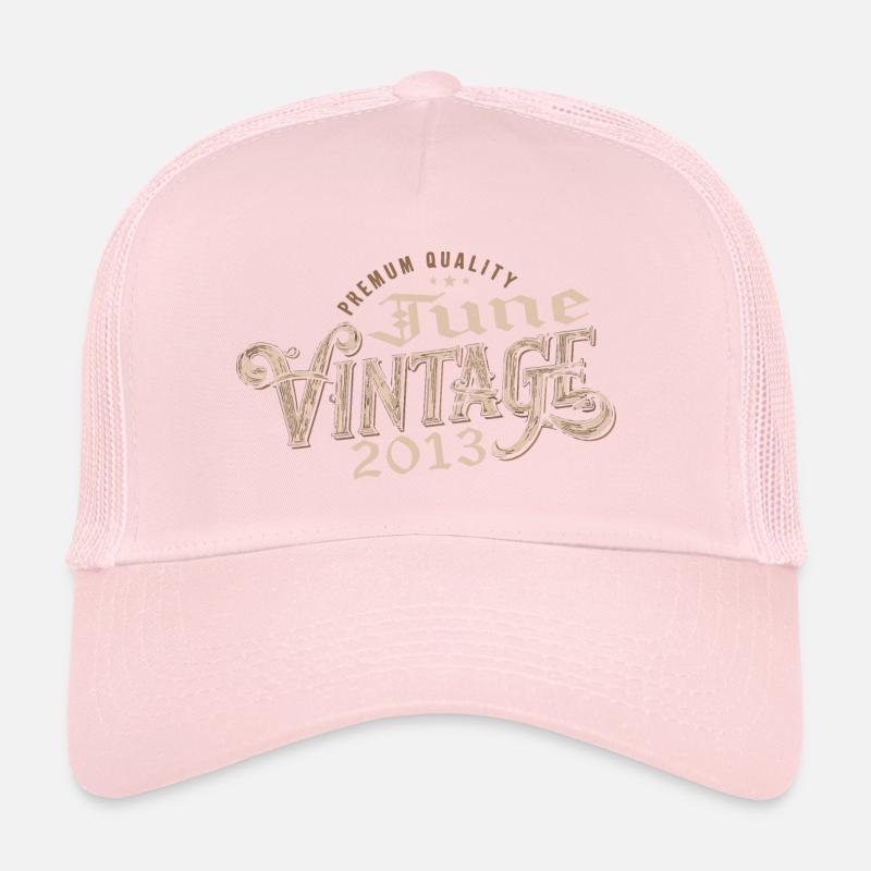 Juni 2013 Vintage 11th Anniversary Geschenk 2013 Trucker Cap