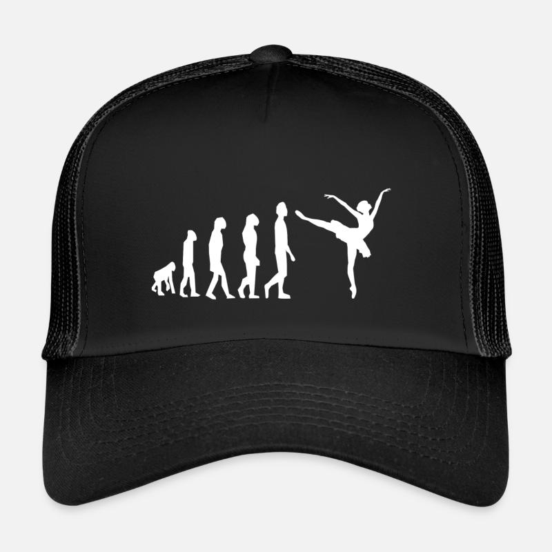 Ballet Ballerina Evolution Danse Danse Casquette trucker 