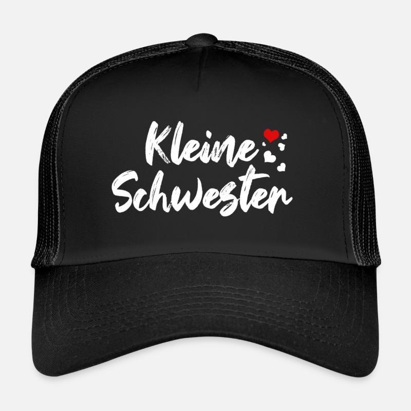 Kleine Schwester Liebe Schwesterherz Trucker Cap