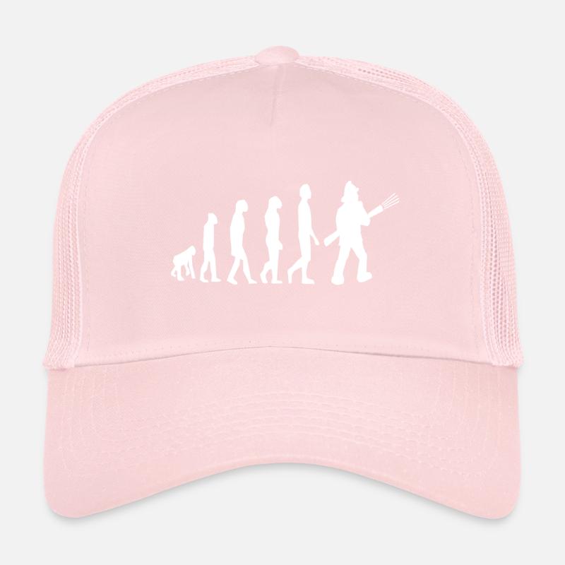 Pompier pompier pompier évolution Casquette trucker 