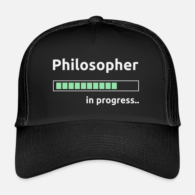 Philosoph in Arbeit Trucker Cap