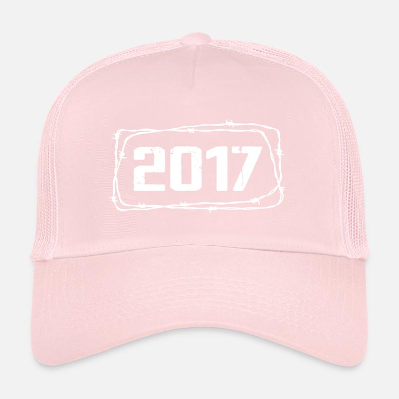Vintage Fabriqué En 2017 - Anniversaire 7 ans Casquette trucker 
