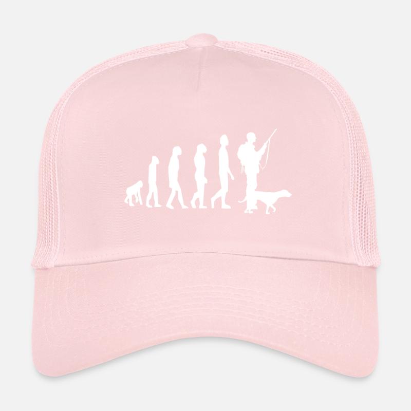Chasseur Hunter Hunting Chasse à la forêt Evolution Casquette trucker 