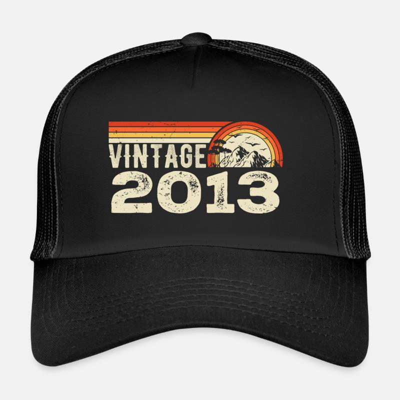 Jahrgang 2013 Retro 2013 Geburtstagsgeschenk 2013 Trucker Cap