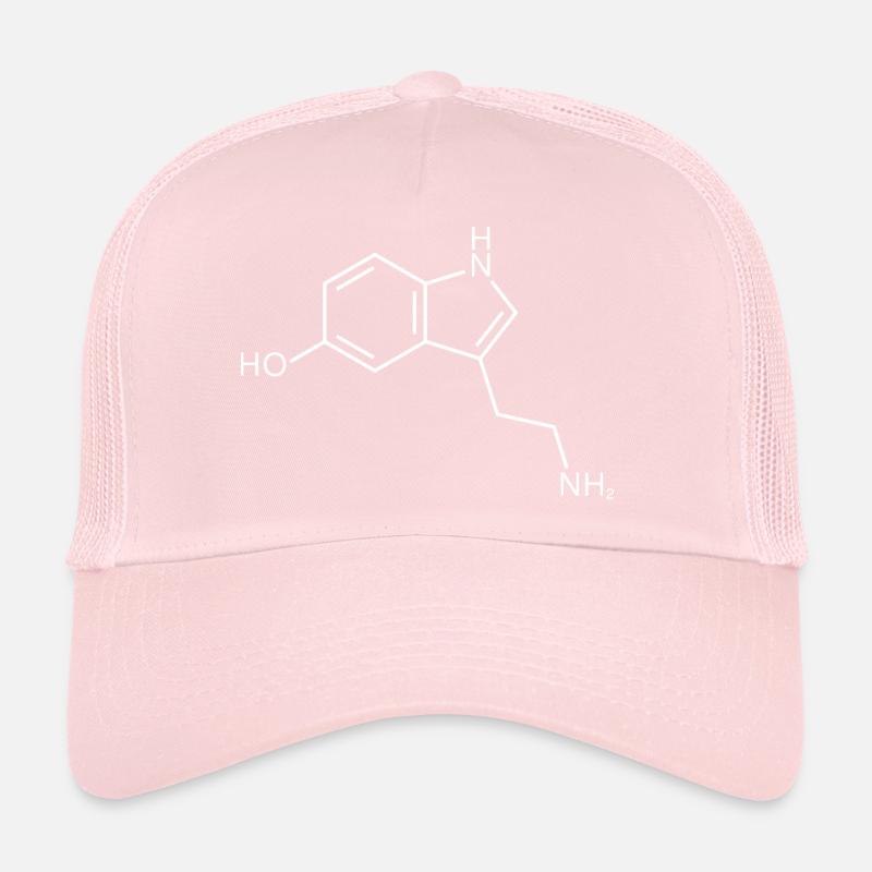 Sérotonine structure chimie bonheur Casquette trucker 