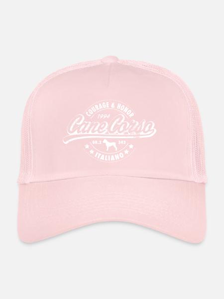 Cane Corso - Trucker Cap - Hellrosa - Vorne