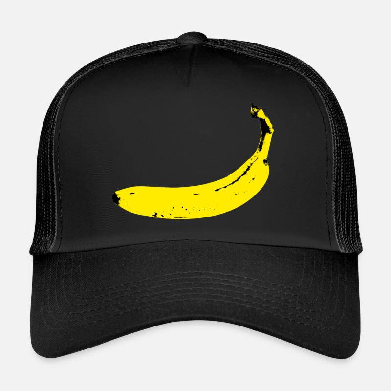 Stencil banana Trucker Cap
