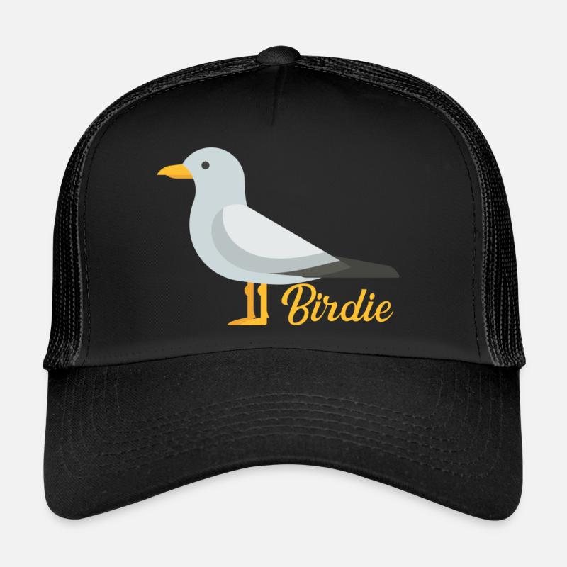 Birdie - Trucker Cap - Schwarz/Schwarz