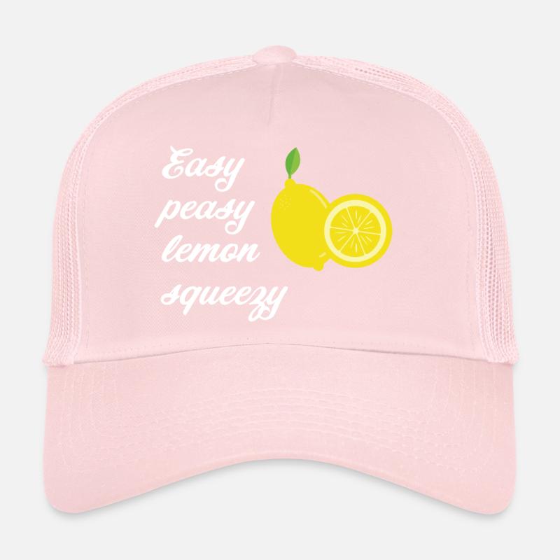 Citrons avec sort Easy peasy lemon squeezy Casquette trucker 