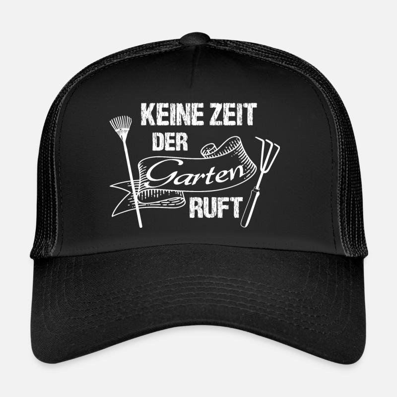 Garten - Trucker Cap - Schwarz/Schwarz