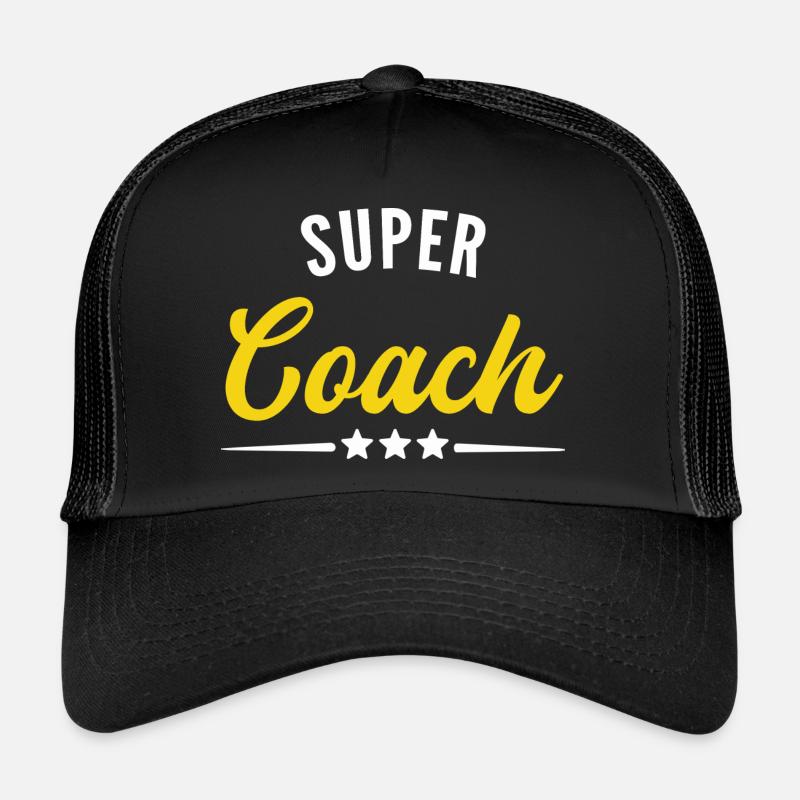 super coach / humour coach Casquette trucker 