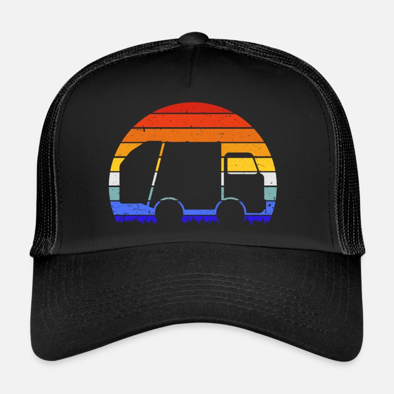 Garbage Truck Trucker Cap
