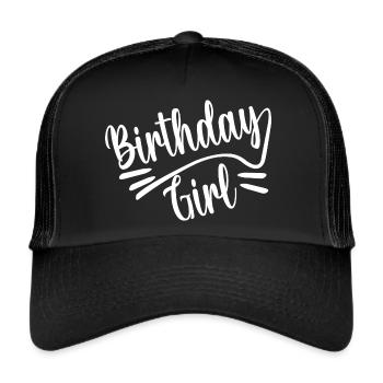 Birthday Girl - Casquette trucker  - noir/noir - Devant