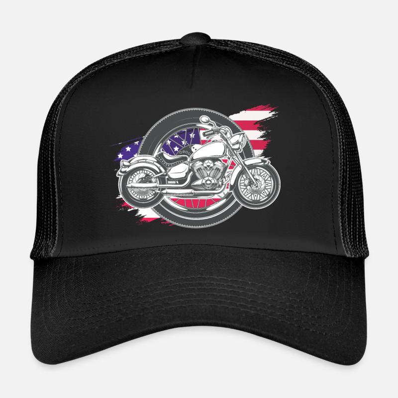 motorcycle motorcycle Trucker Cap