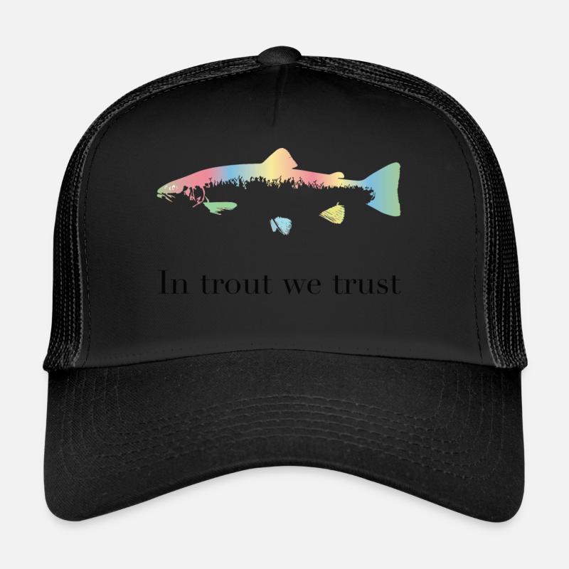 Auf Forellen vertrauen wir Trucker Cap