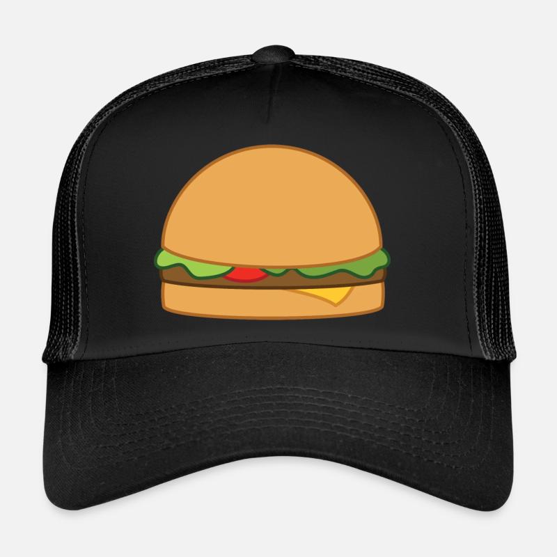 hamburger Casquette trucker 