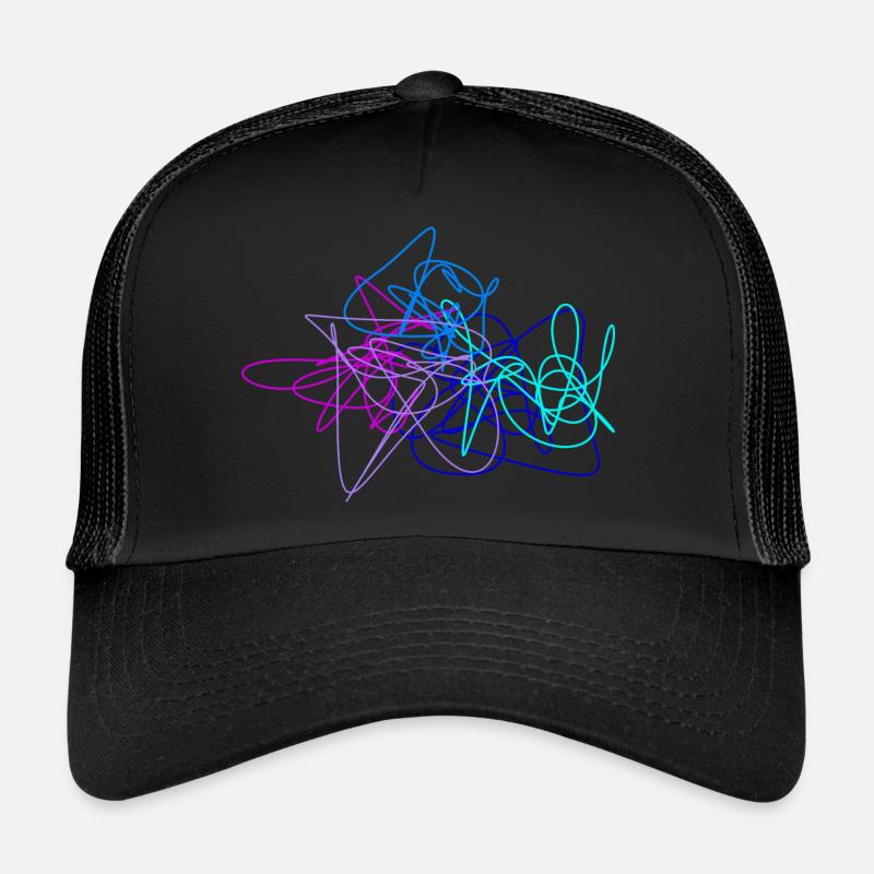 Krakel - Trucker Cap - Schwarz/Schwarz