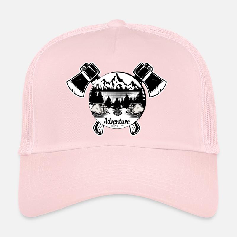 Camping d’aventure Casquette trucker 