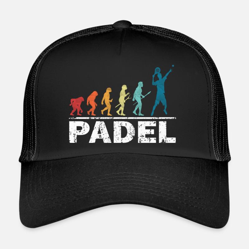 padel evolution padel tennis lustiger Schläger Trucker Cap