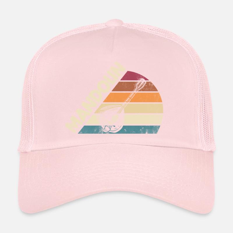 Silhouette mandoline mandoline Casquette trucker 